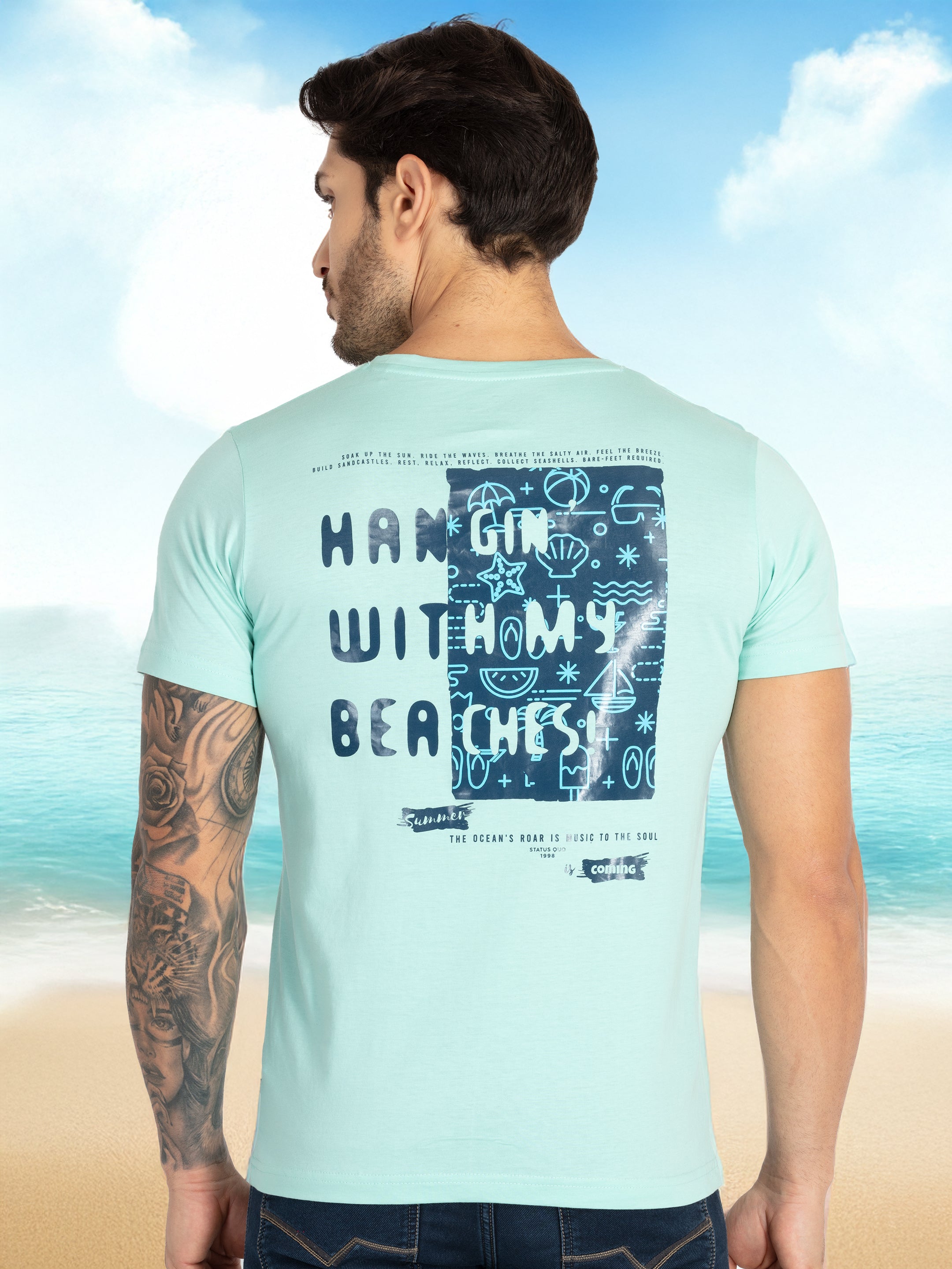 Status Quo |Men's Printed T-shirt - 3XL, 4XL, 5XL