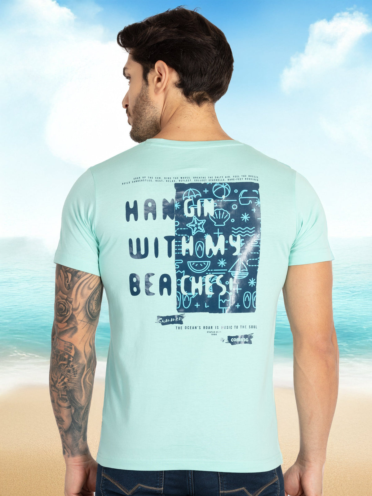 Status Quo |Men's Printed T-shirt - 3XL, 4XL, 5XL