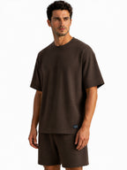 Coffee Textured Co-ord Set