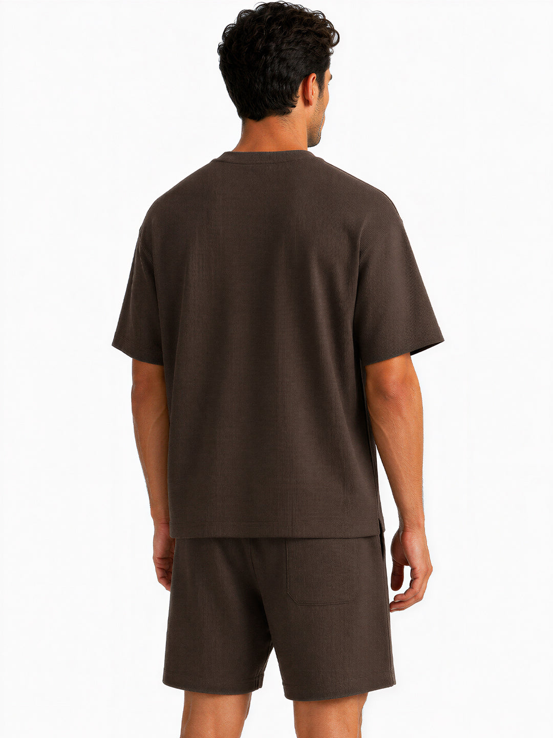 Coffee Textured Co-ord Set