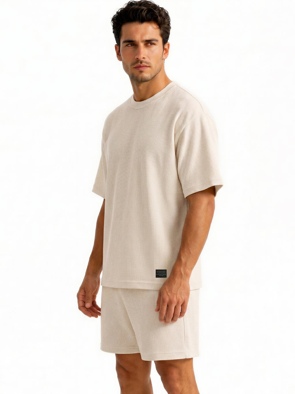 Off White Textured Co-ord Set