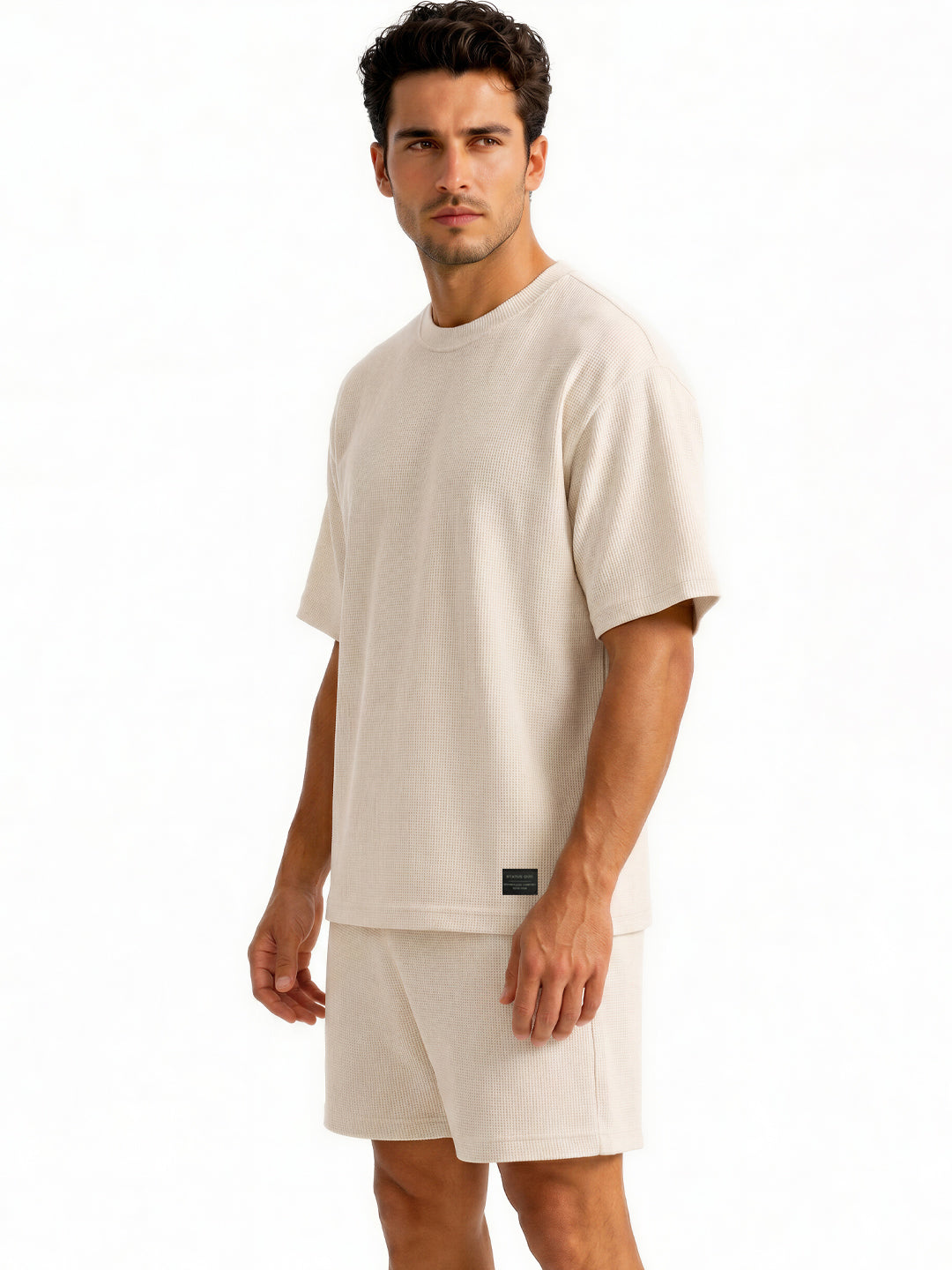 Off White Textured Co-ord Set