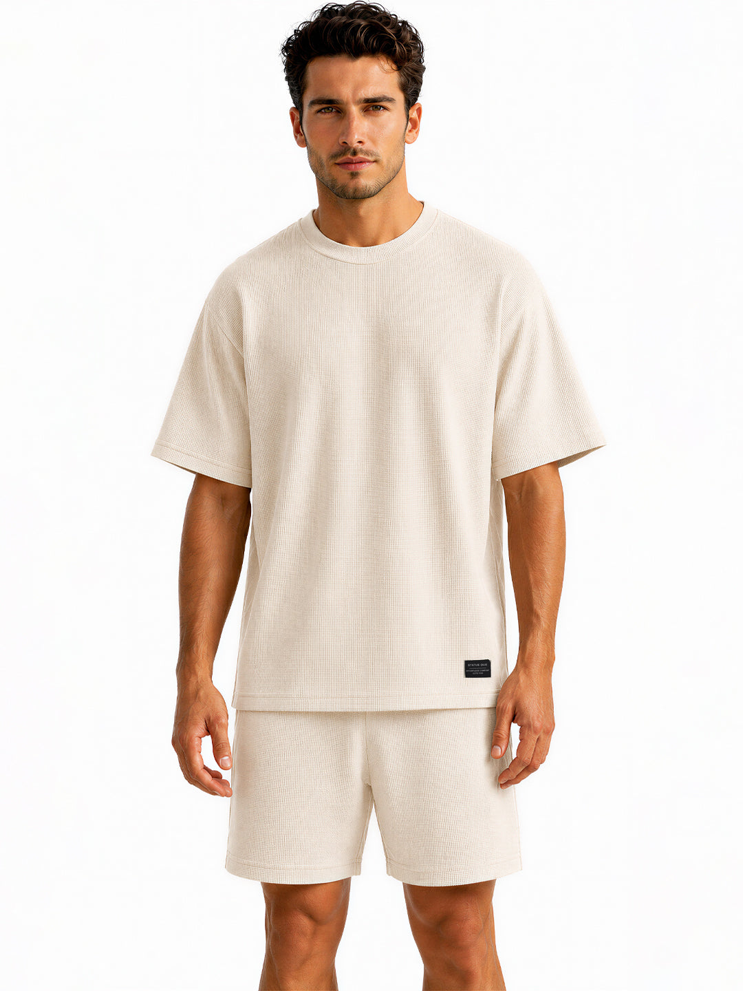 Off White Textured Co-ord Set