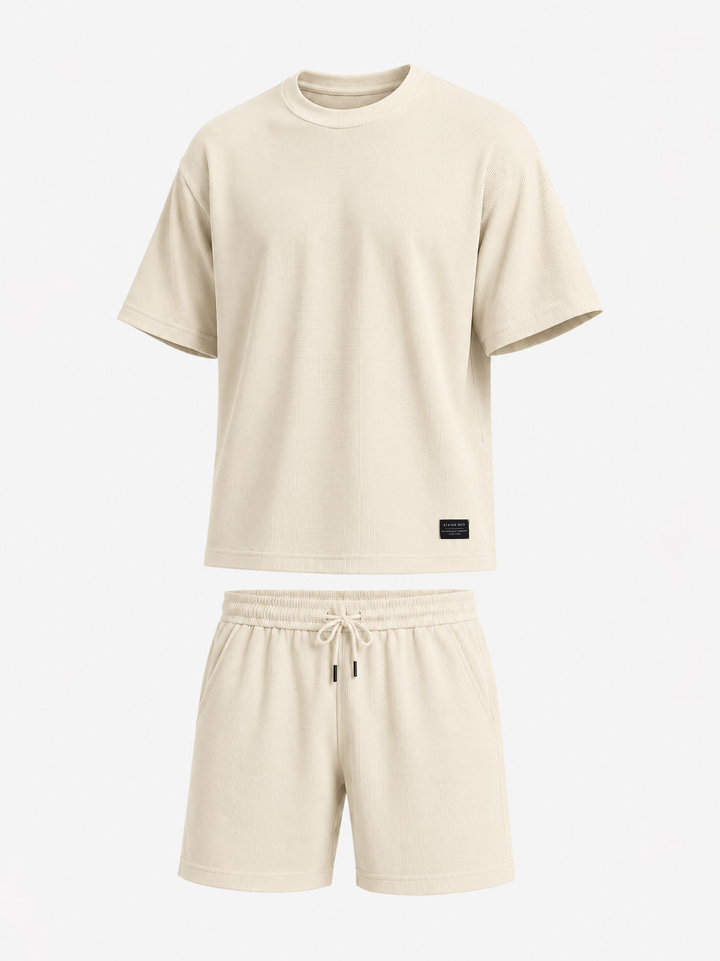 Off White Textured Co-ord Set