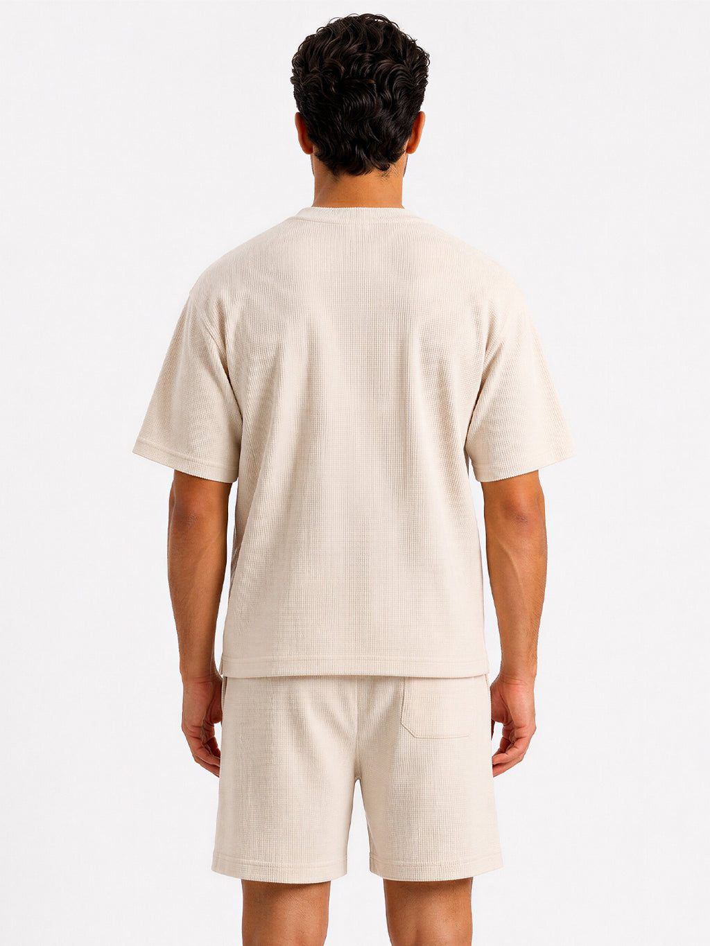 Off White Textured Co-ord Set