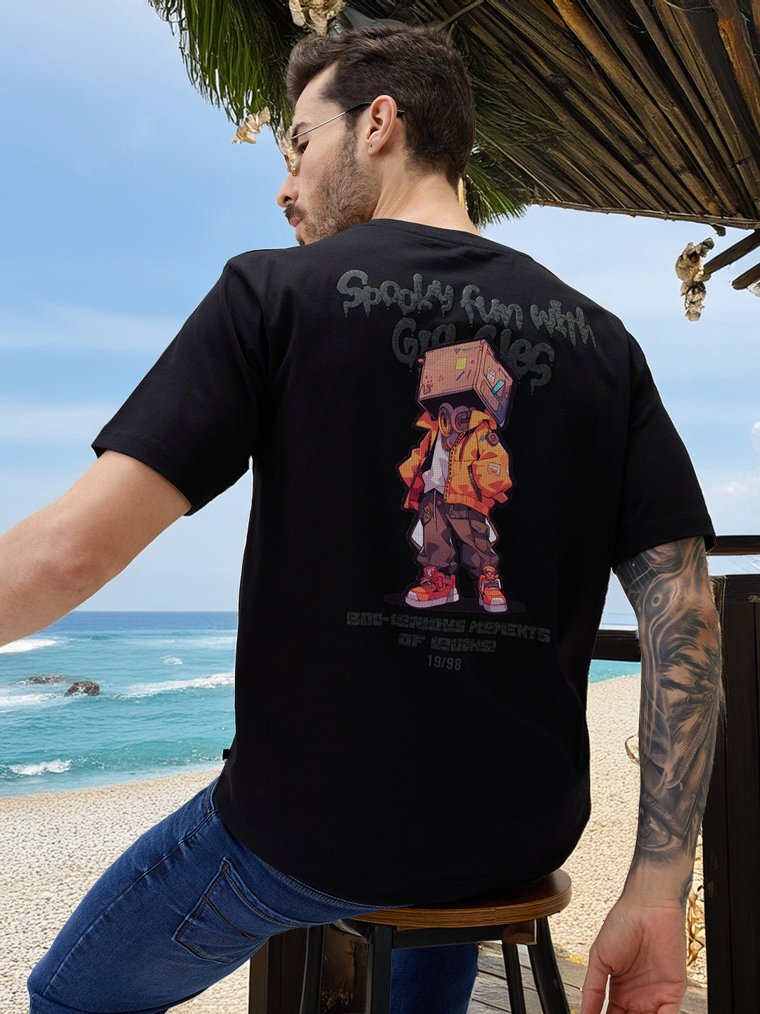 Status Quo |Men's Fashion Round Neck T-shirt Plus Size - 3XL, 4XL, 5XL