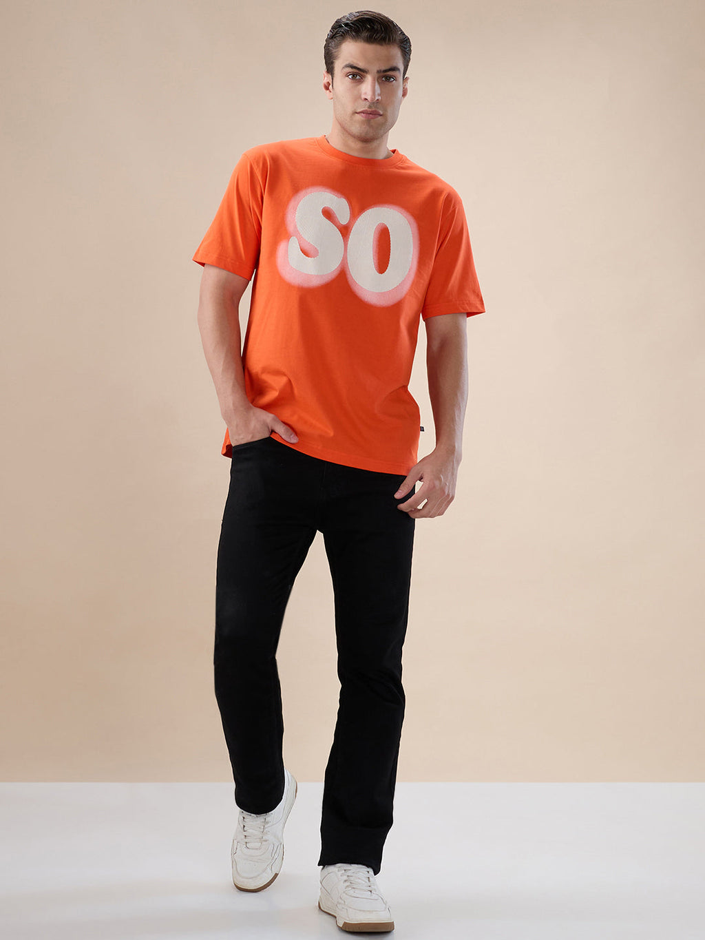 So What Backprint Oversized T-shirt