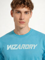 Mens All-Over Graphic Printed Half Sleeves Regular Fit Tshirt
