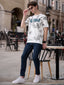 Status Quo |Men's Fashion Round Neck T-shirt - S, M, L, XL, XXL,