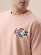 Misty Rose Backprint T-Shirt