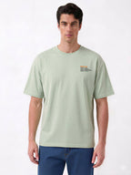 Mint Graphic Statement T-Shirt