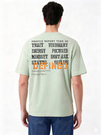 Mint Graphic Statement T-Shirt