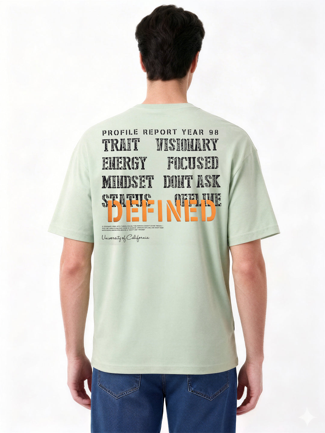 Mint Graphic Statement T-Shirt