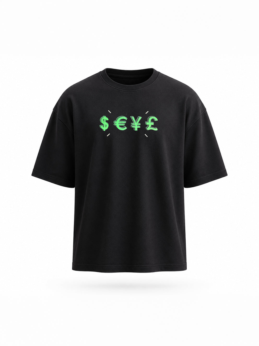 Typography Printed Oversized T-shirt