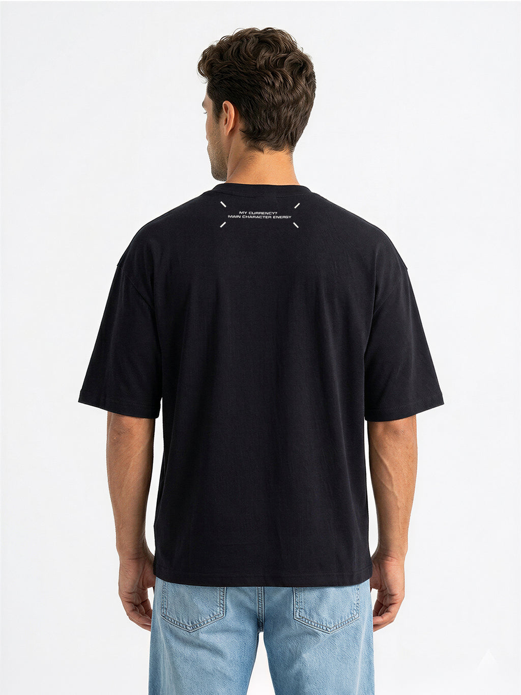 Typography Printed Oversized T-shirt