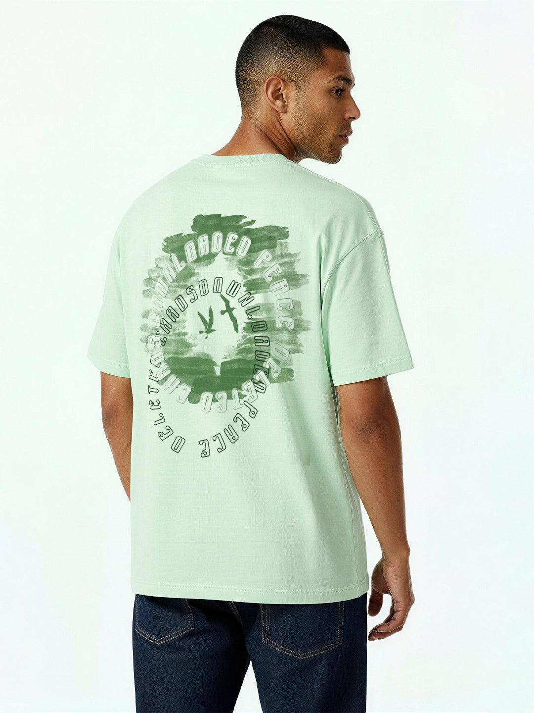 Mint Graphic Print T-Shirt