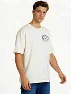 Off White Graphic Print T-Shirt
