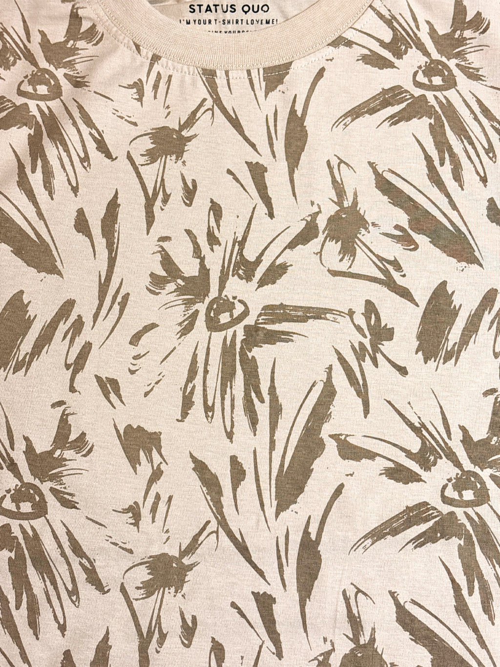 Botanical Printed T-shirt & Shorts Set