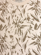 Botanical Printed T-shirt & Shorts Set