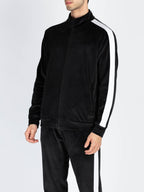 Mens Solid High Neck Tracksuit