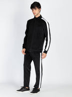 Mens Solid High Neck Tracksuit