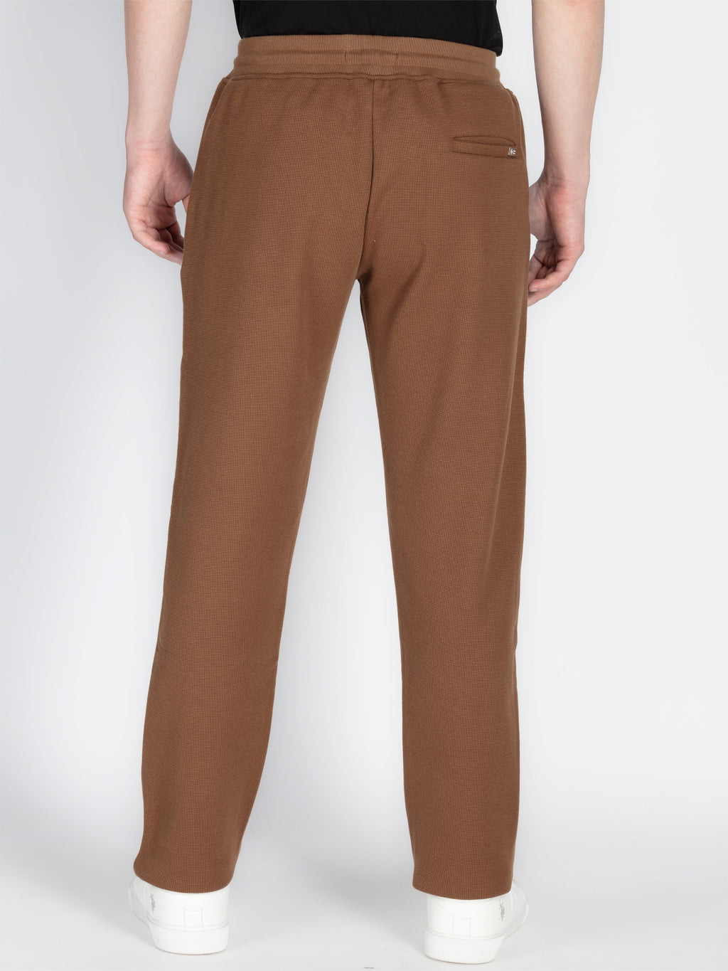 Mens Solid Regular Fit Track Pants