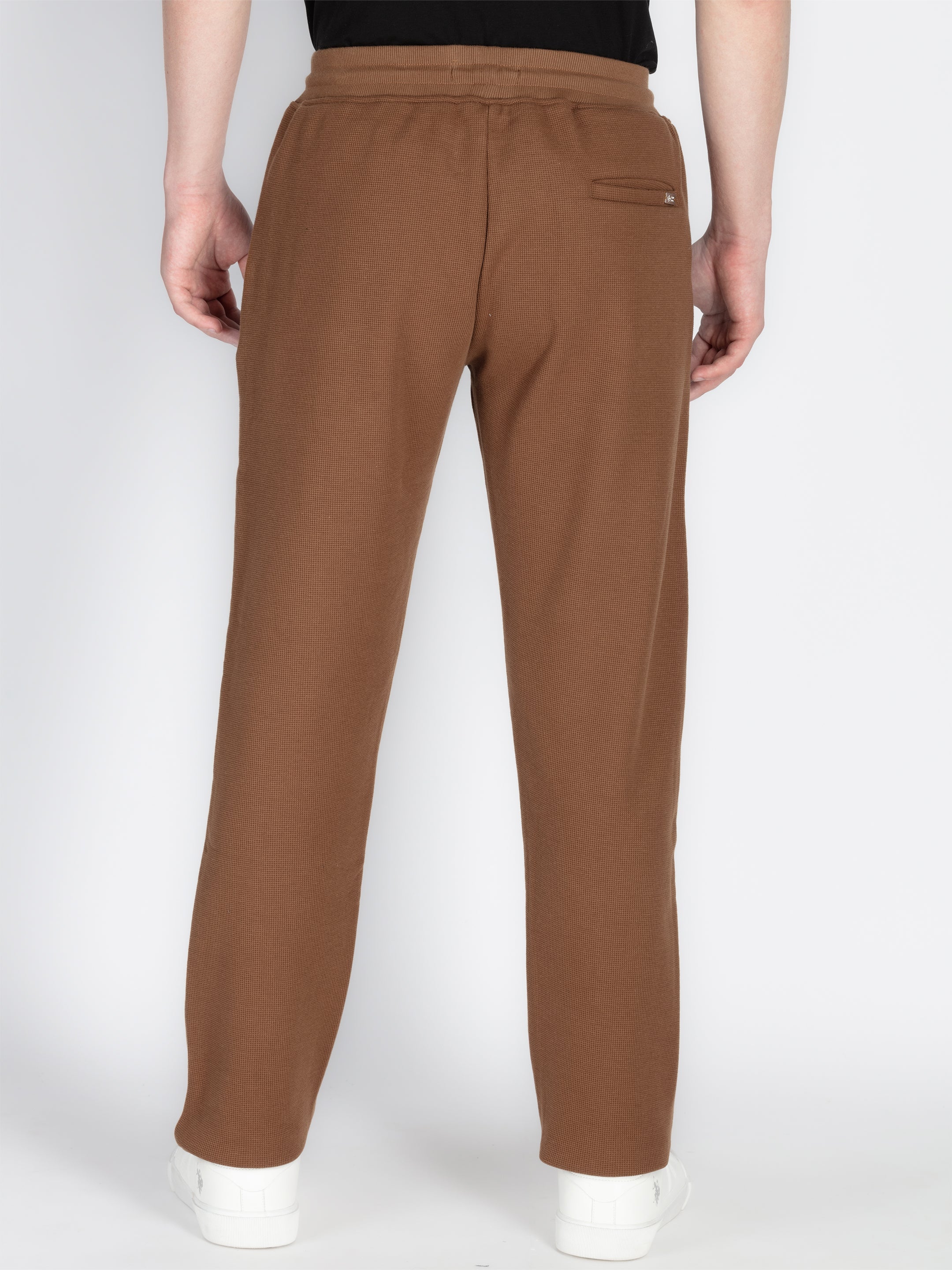 Mens Solid Regular Fit Track Pants