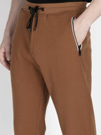Mens Solid Regular Fit Track Pants