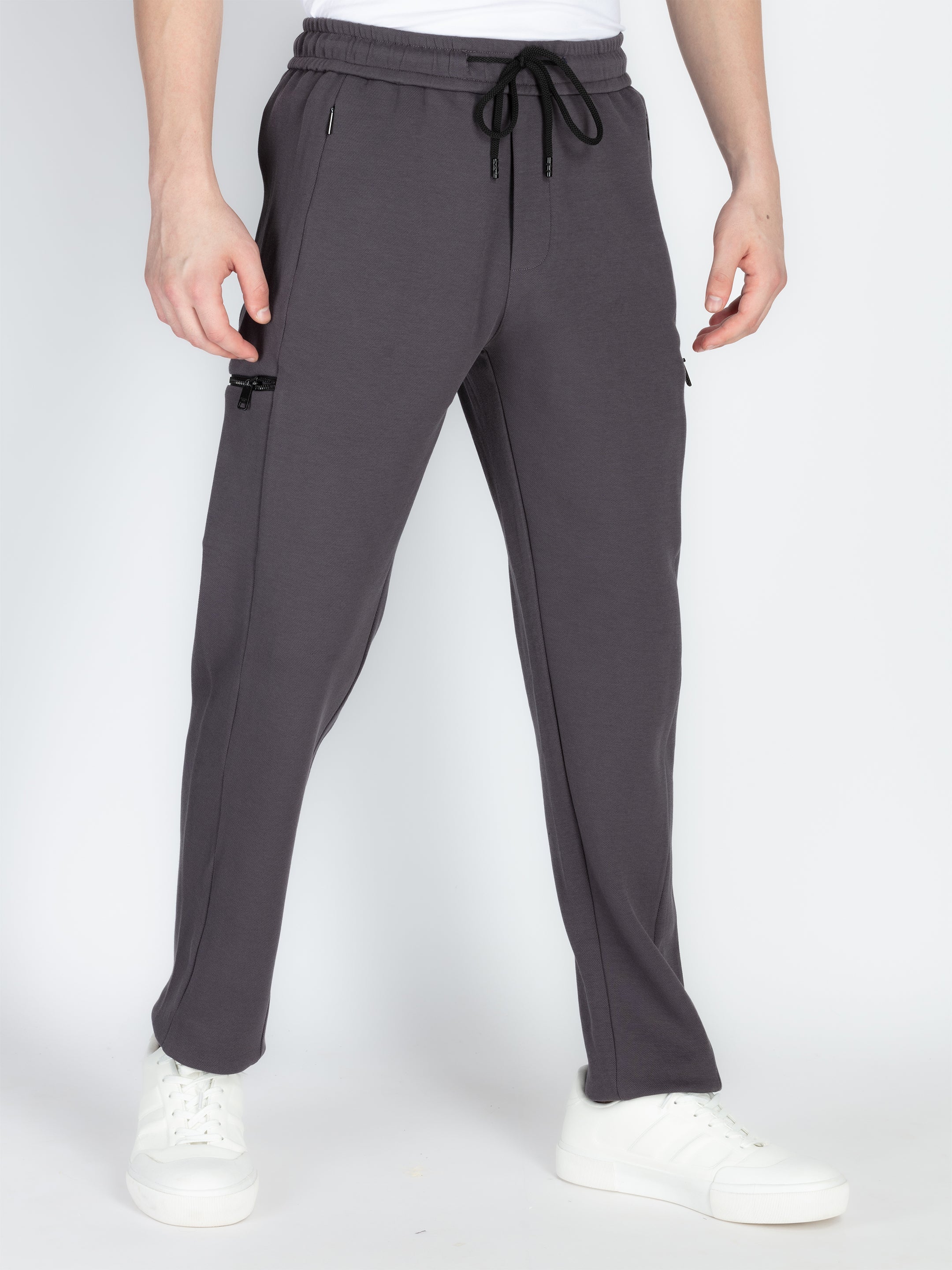 Mens Cut & Sew Regular Fit Track Pants Secondary image