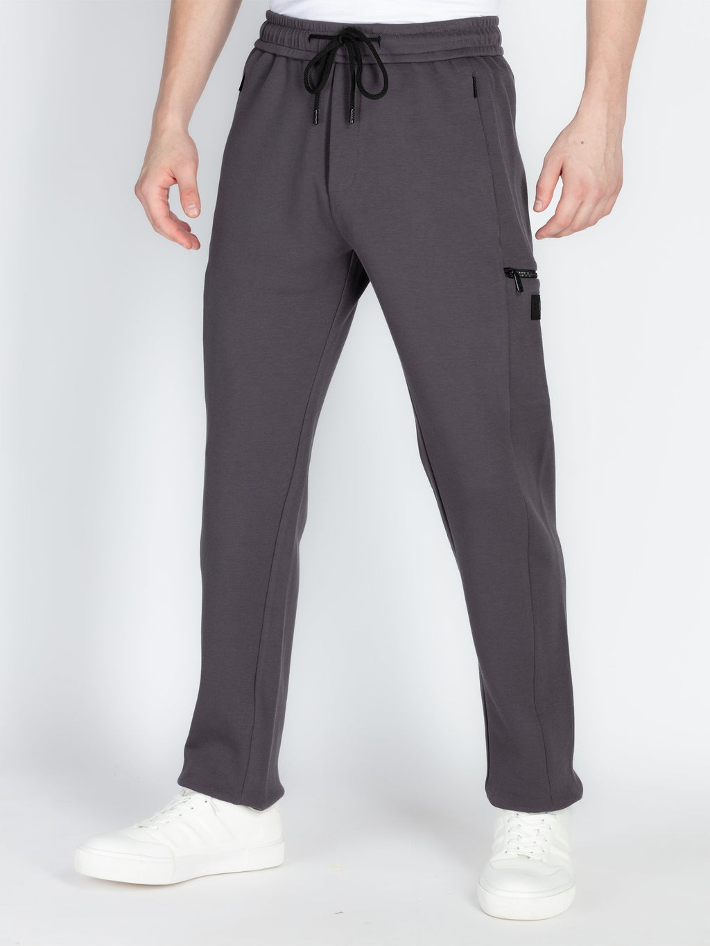 Mens Cut & Sew Regular Fit Track Pants