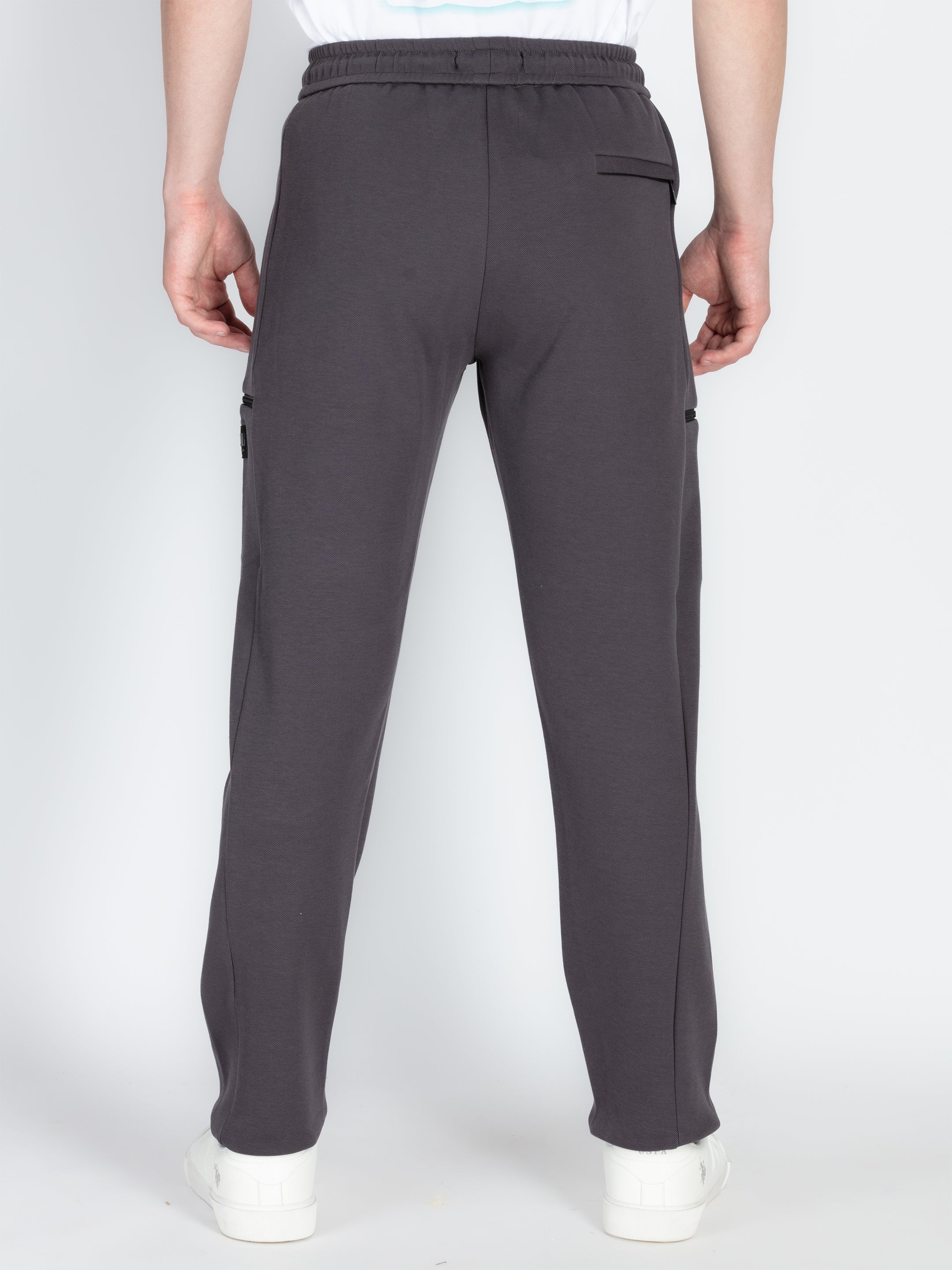 Mens Cut & Sew Regular Fit Track Pants