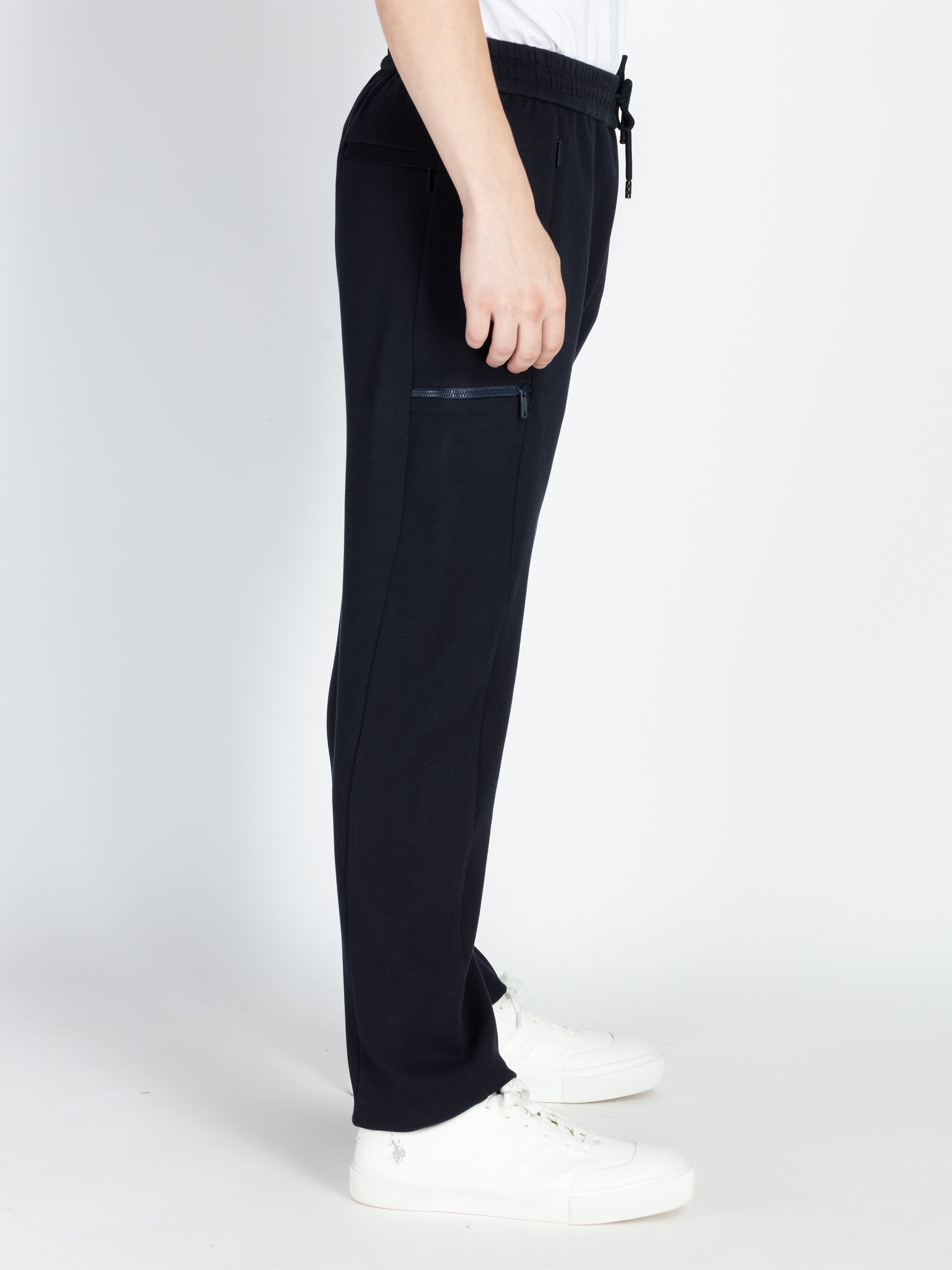 Mens Cut & Sew Regular Fit Track Pants Secondary image