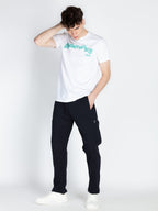 Mens Cut & Sew Regular Fit Track Pants