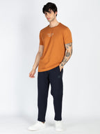 Mens Solid Regular Fit Trackpant