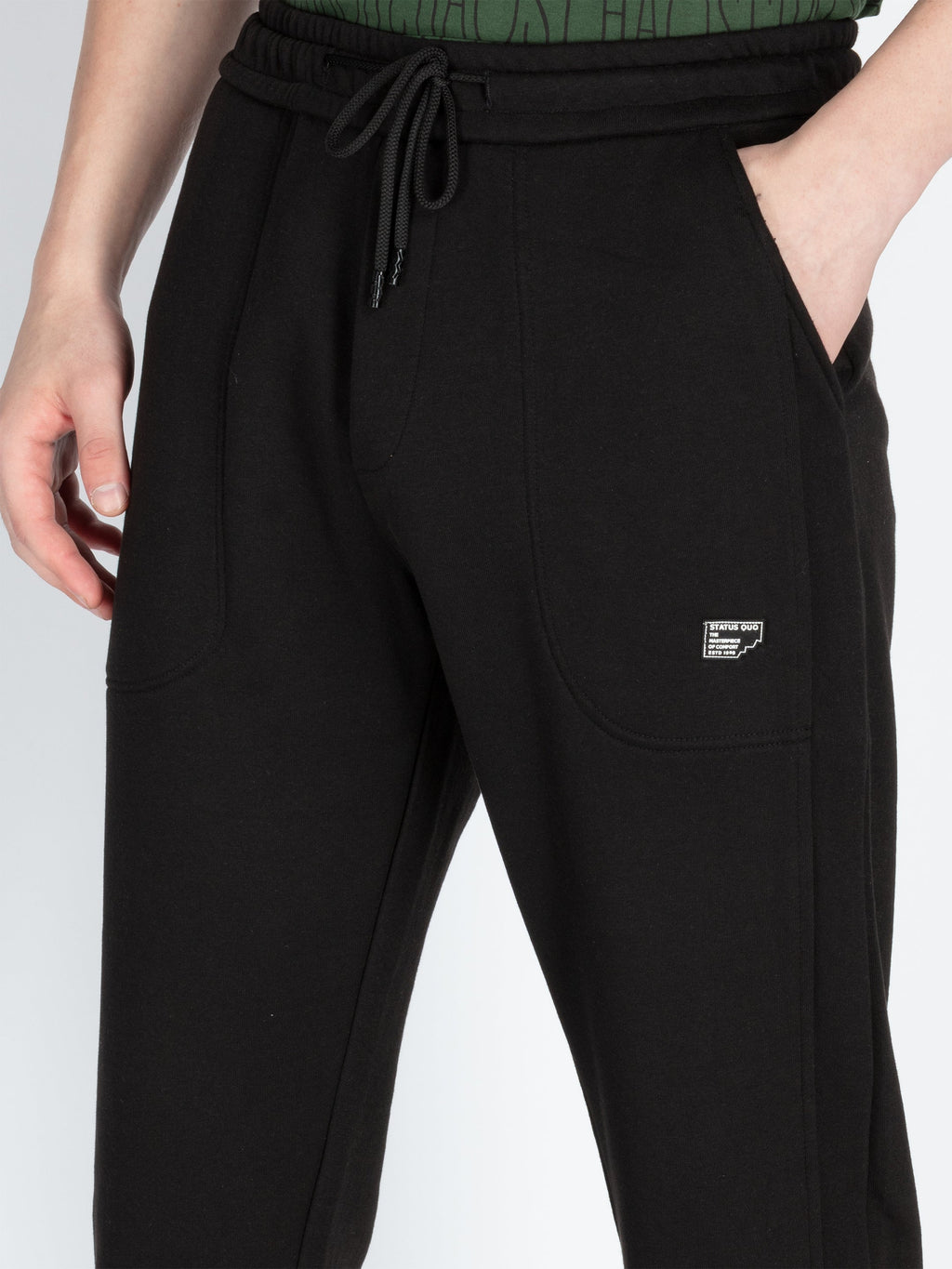 Mens Cut & Sew Regular Fit Track Pants