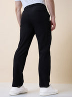 Status Quo Men's Regular Fit Solid Slip-On Track Pant