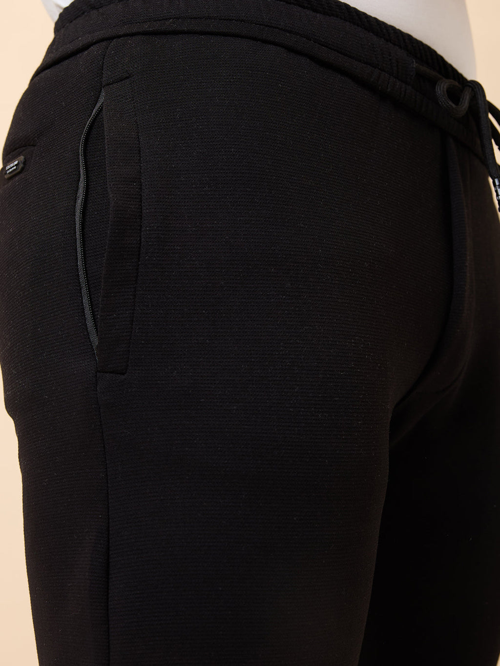 Status Quo Men's Solid Regular Fit Track Pant with Drawstring