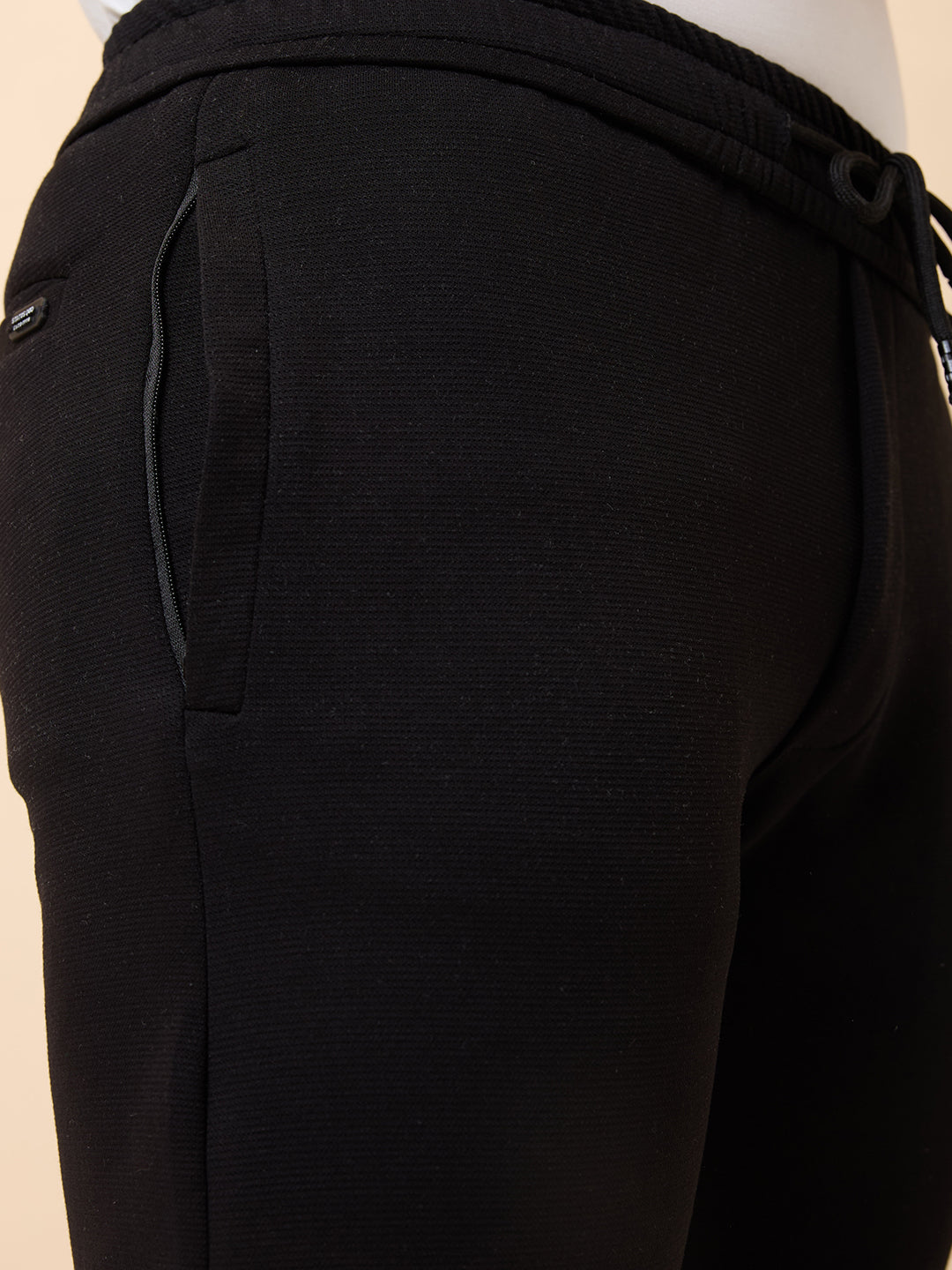 Status Quo Men's Solid Regular Fit Track Pant with Drawstring