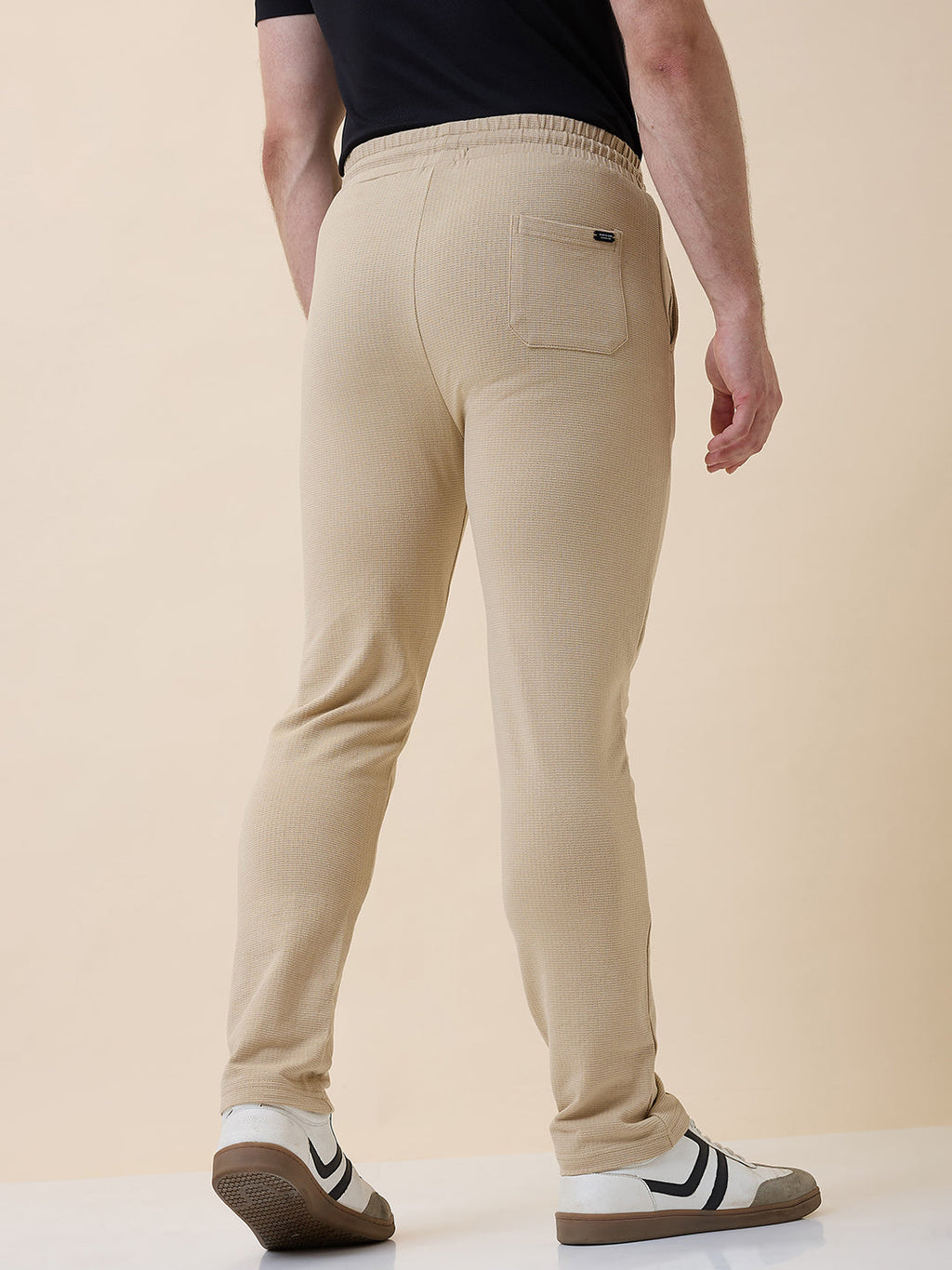 Status Quo Men's Solid Regular Fit Track Pant with Drawstring