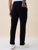 Men's Solid Regular Fit Track Pant with Drawstring