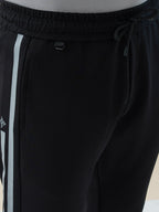Men’s Mix and Match Regular Fit Track Pants with Side Stripes & Drawstring