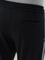 Men’s Mix and Match Regular Fit Track Pants with Side Stripes & Drawstring