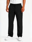 Textured Relaxed Straight Fit Pants