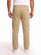 Beige Utility Track Pants