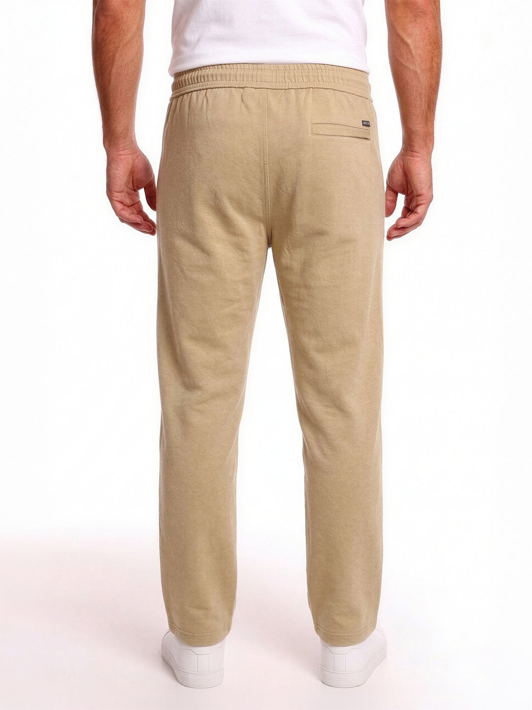 Beige Utility Track Pants