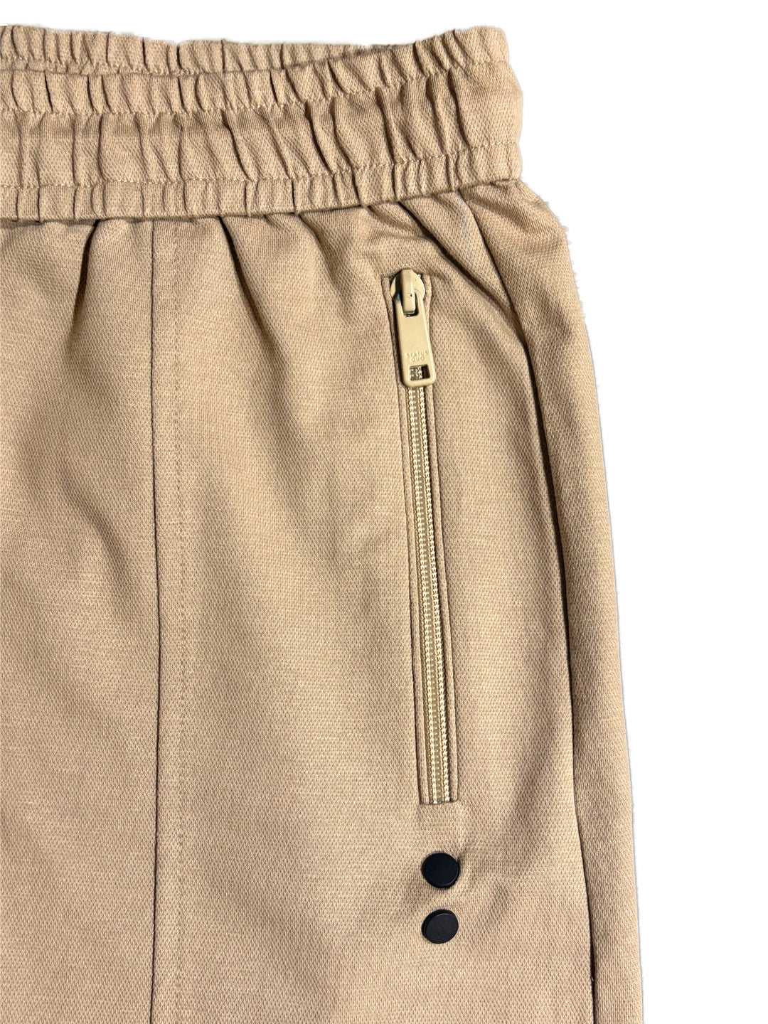 Beige Utility Track Pants