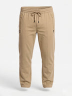 Beige Utility Track Pants