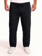 Black Utility Track Pants