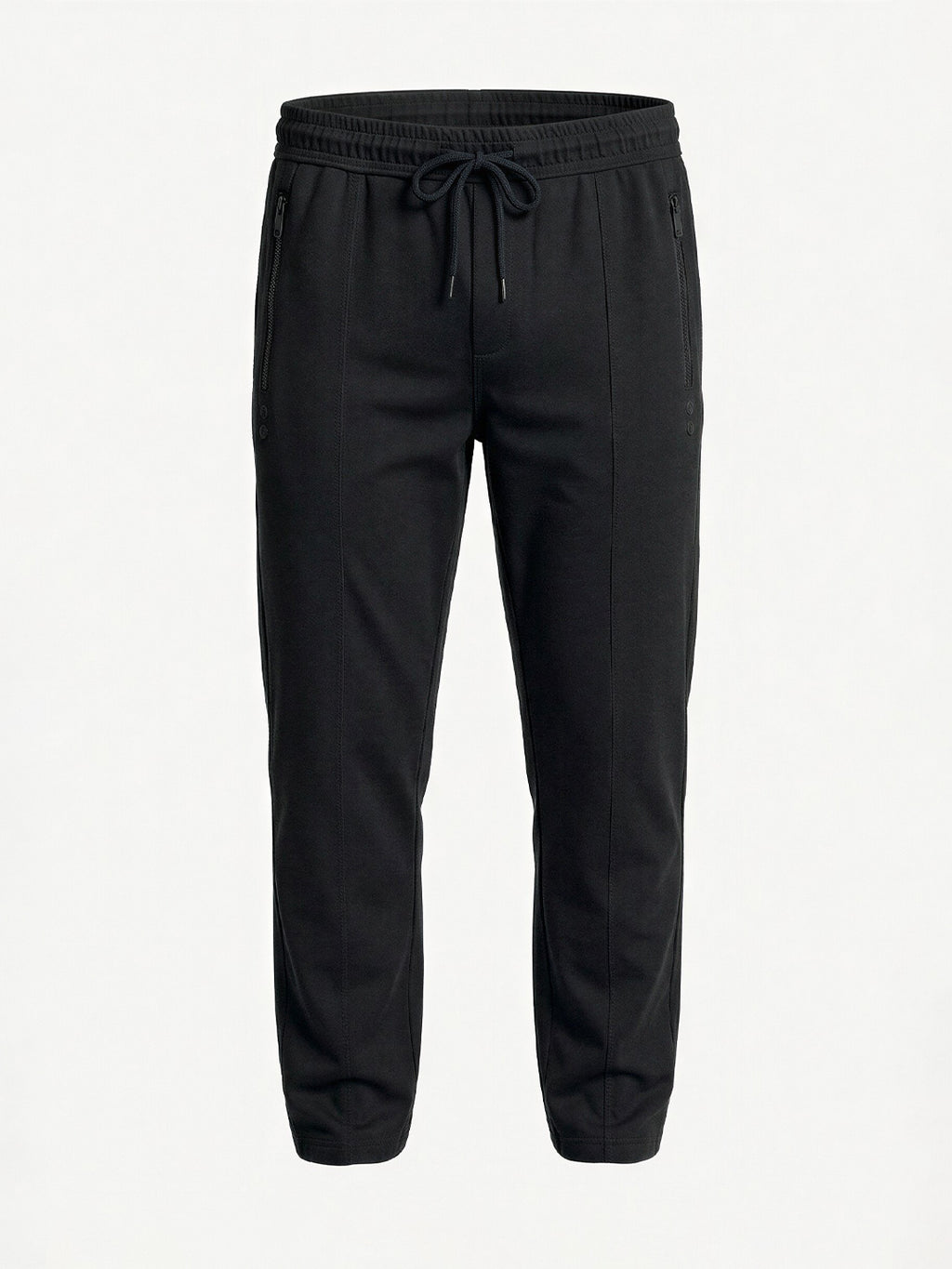 Black Utility Track Pants