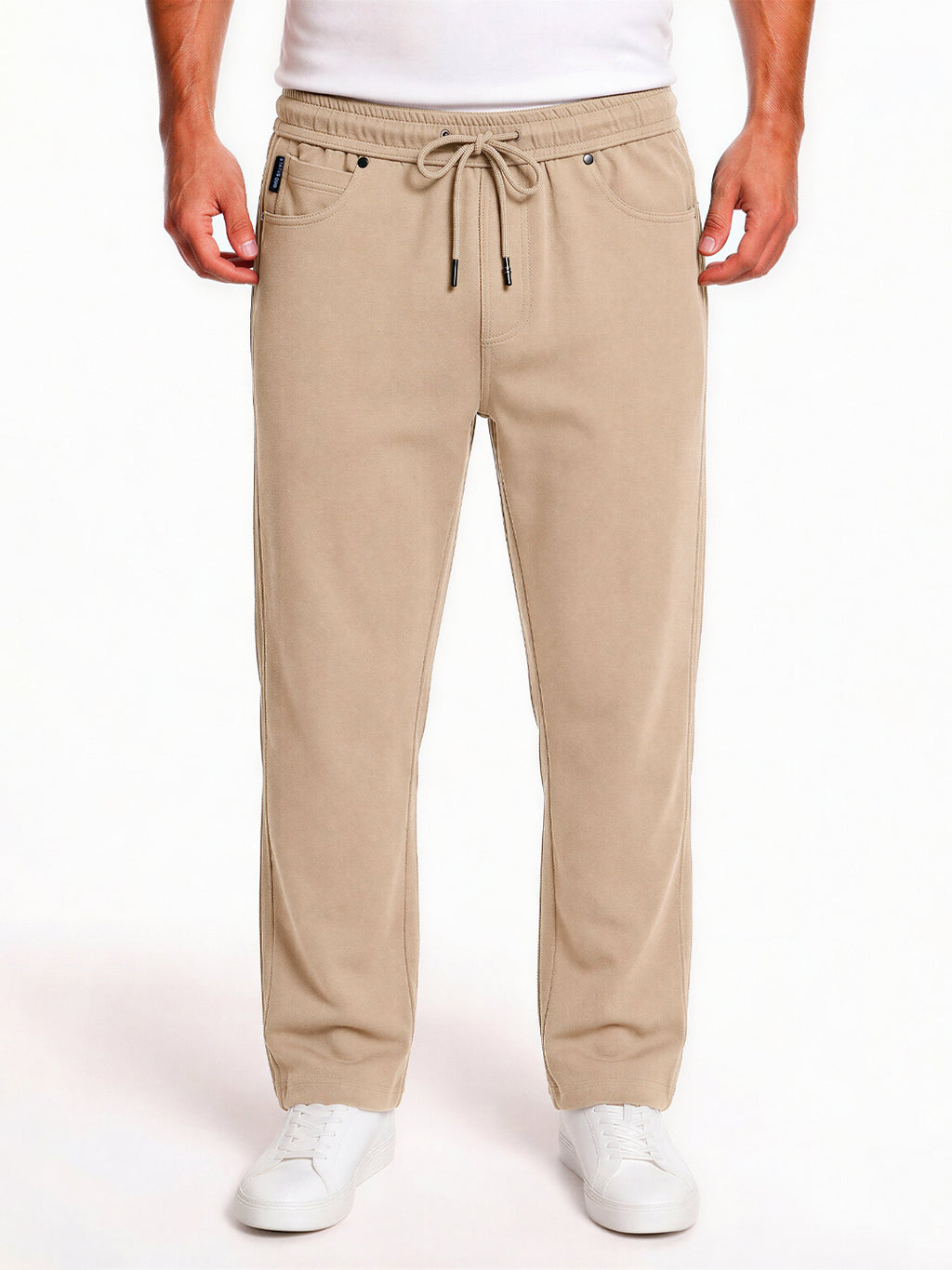 Beige Everyday Comfort Joggers
